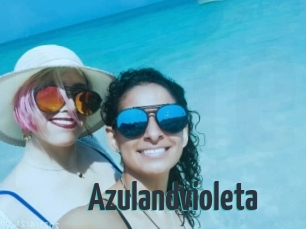 Azulandvioleta