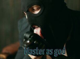 Master_as_god