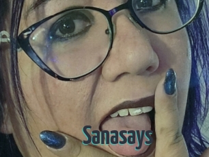Sanasays